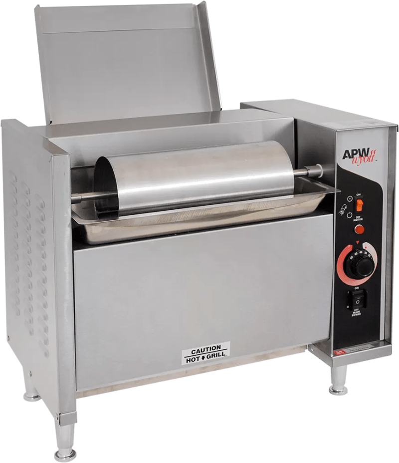 APW Wyott M-95-2 Vertical Conveyor Bun Toaster, 120V, 35-Second Toast