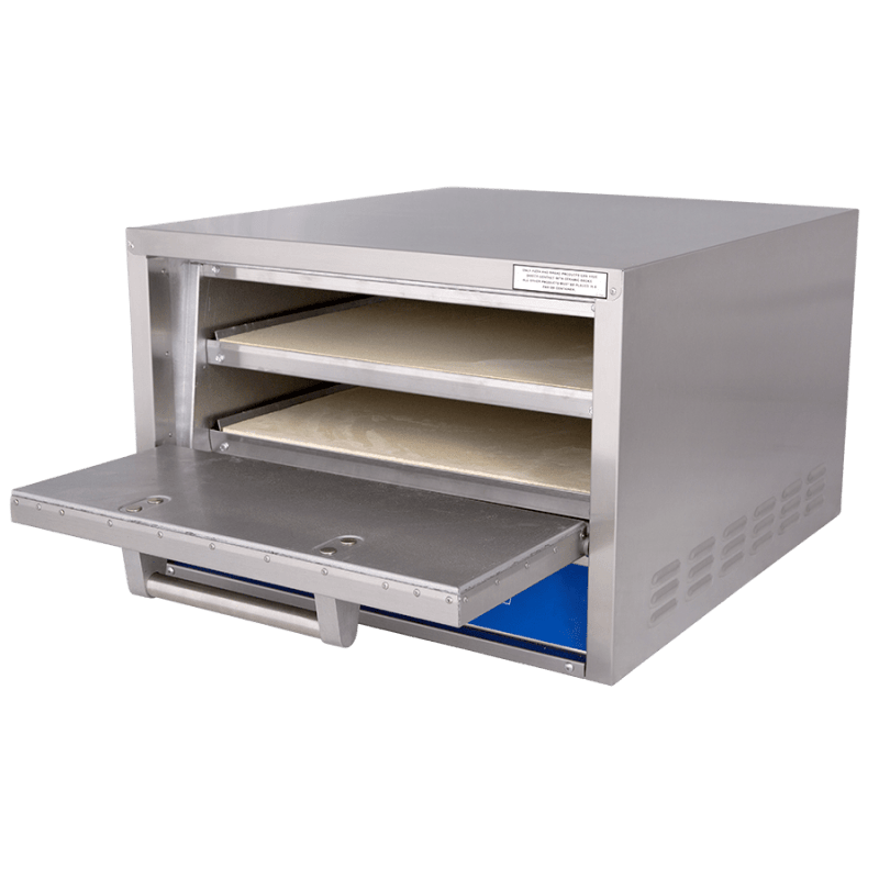 Bakers Pride P22S Hearthbake 20-3/4" Single Deck Countertop Pizza & Pretzel Oven, 208V, Three Phase