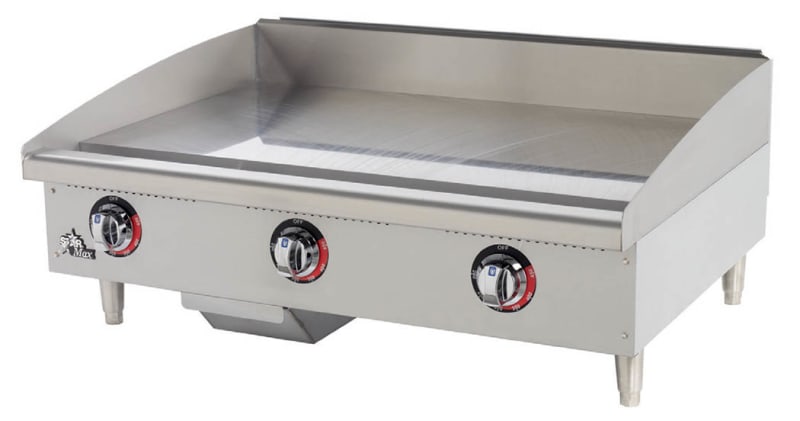 Star 536TGF Star-Max® 36" Electric Griddle with Snap-Action Thermostat, 208/240V, Single Phase