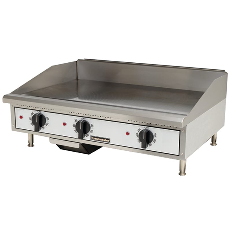 Toastmaster TMGE36 36" Electric Griddle with Snap-Action Thermostat, 208/240V, Single Phase
