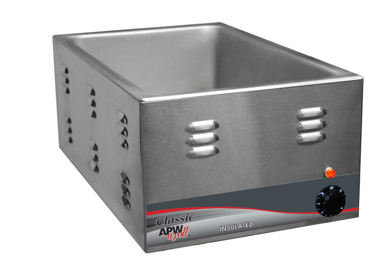 APW Wyott W-3Vi X*PERT™ 22 Qt Full Size Countertop Food Warmer, Wet Operation, 120V