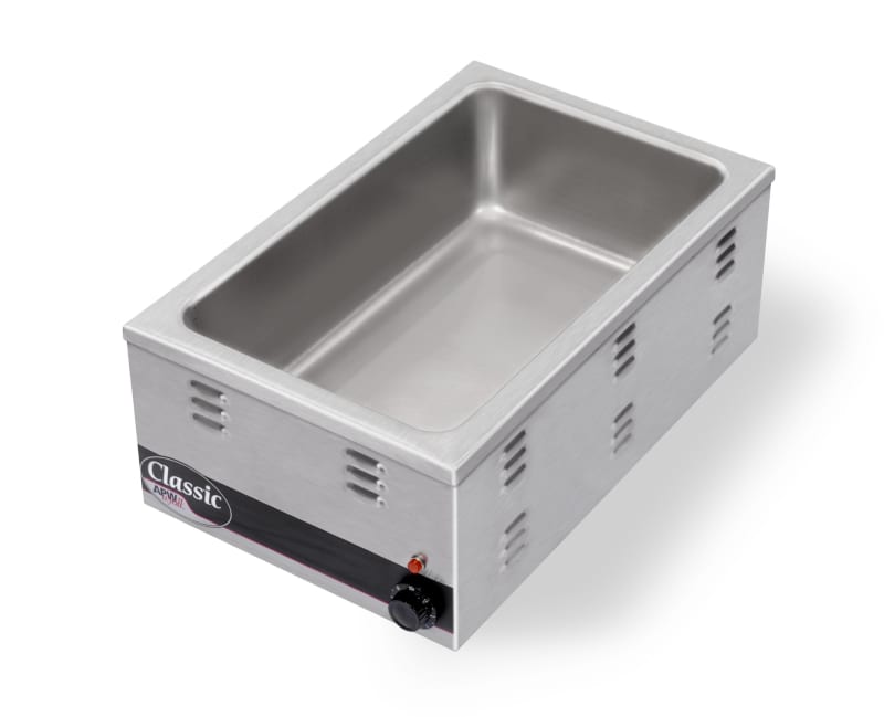APW Wyott W-43Vi X*PERT™ 28-1/2 Qt Countertop Food Warmer, Wet/Dry Operation, (4) 1/3 Size Pan Capacity, 208/240V