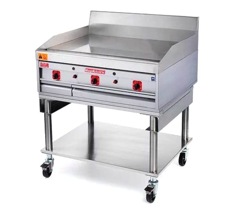 MagiKitch'n MKE-24-E 24" Electric Griddle with Electronic Controls, 240V, Single Phase
