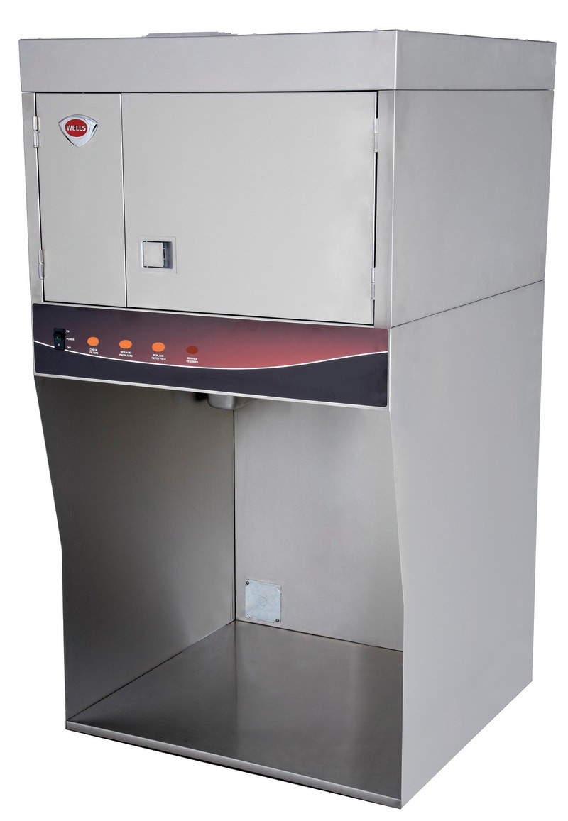 Wells WVU-31CT 31" Universal Ventless Hood, Countertop, 208V