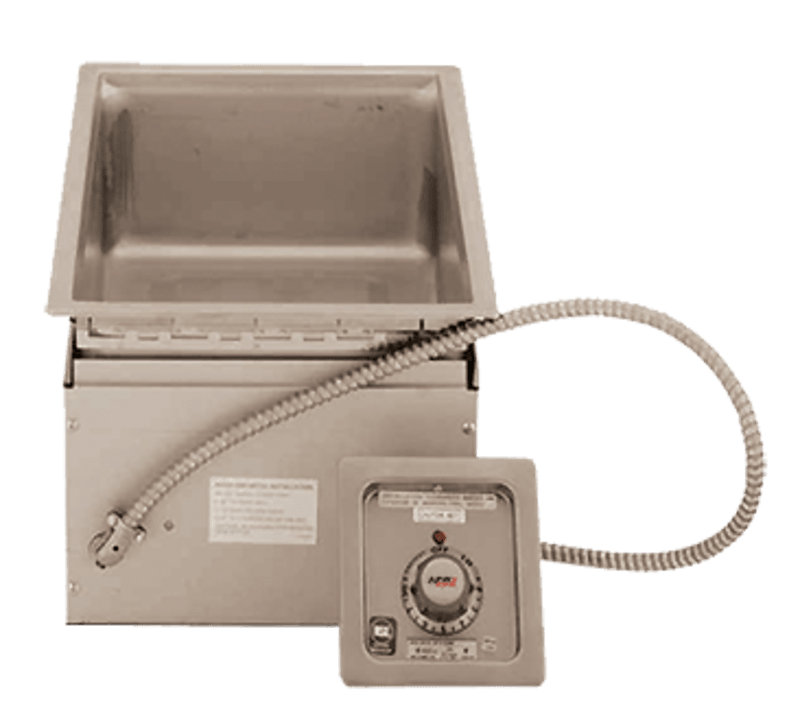 APW Wyott HFW-1DS Top Mounted Insulated Hot Food Well with Drain, 120V, 1PH