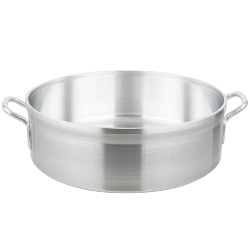 Vollrath 68218 Classic Select Heavy-Duty Aluminum Brazier Pan, 18qt