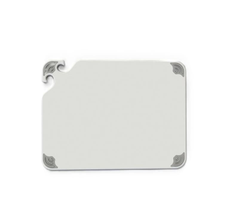 Boelter T1520WH4 TGrip Cutting Board, 15"X20", White w/ White Grippies