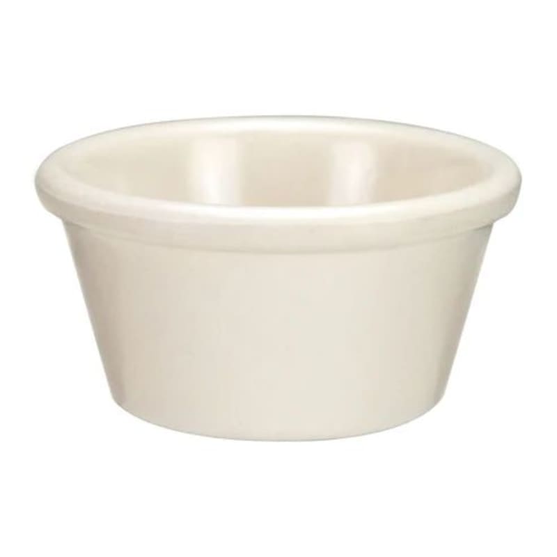 Outlet Winco RP-2B Smooth Plastic Ramekin, 2oz, Bone