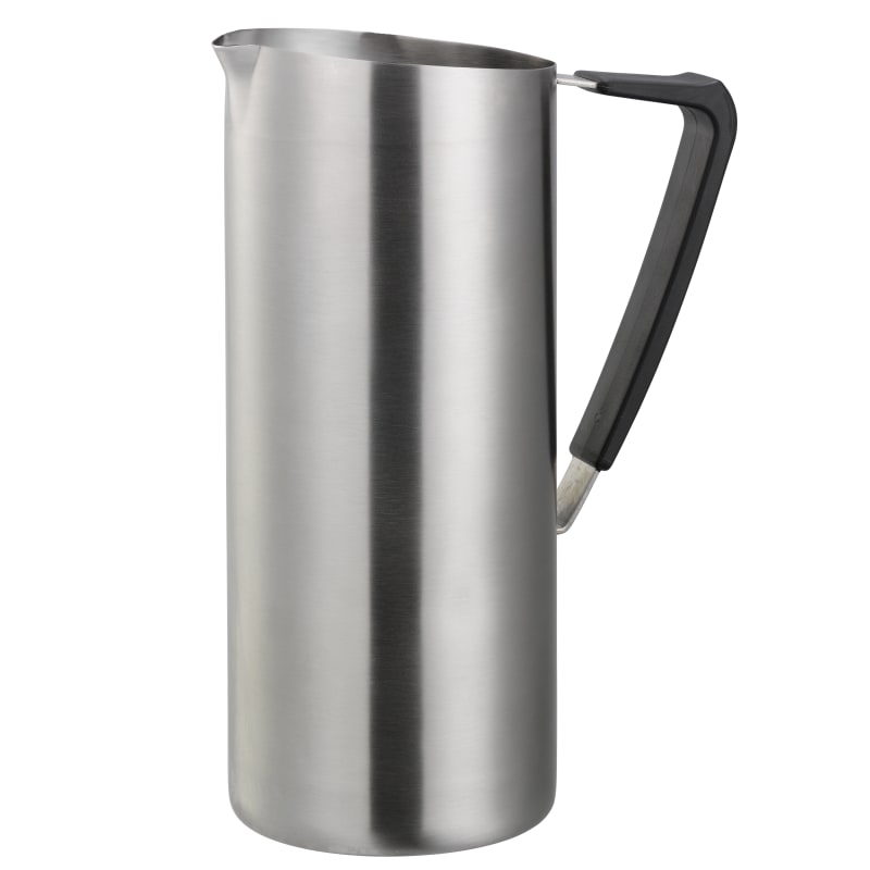 Service Ideas X7DWBSNG Double Wall Slim 1.6-Liter Stainless Steel Water Pitcher W/Out Ice Guard In Brushed Stainless