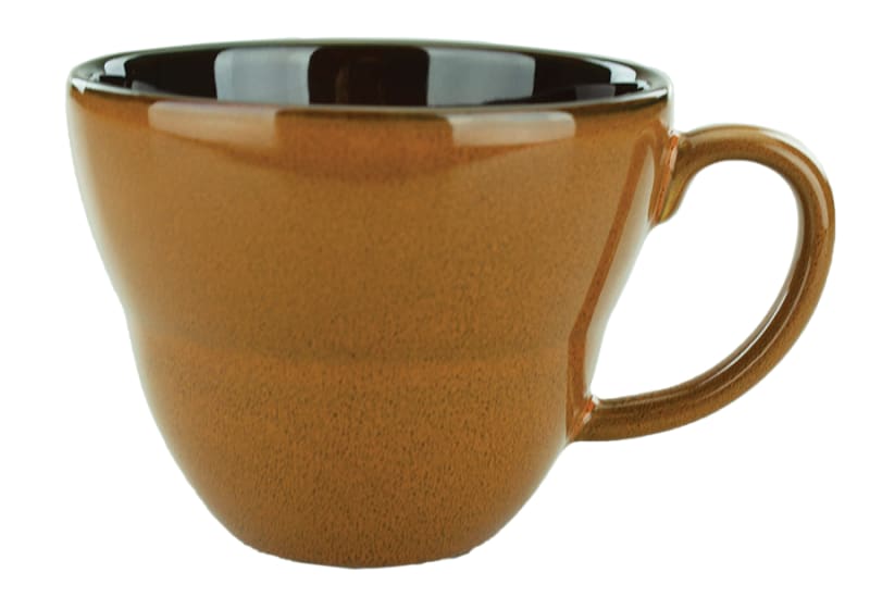 International Tableware LU-1-TA Luna™ Stoneware Terracotta Cup (9oz)