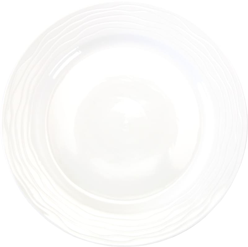 International Tableware WA-6 Wave™ Porcelain BW Plate 6-3/8"