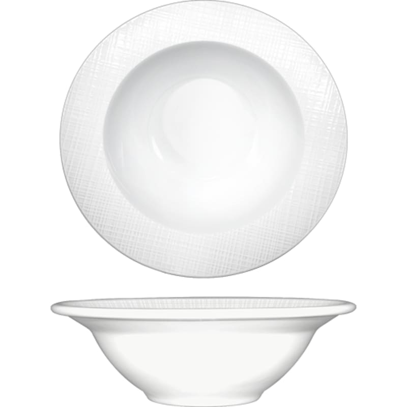 International Tableware DR-10 Dresden™ Porcelain BW Grapefruit Bowl (10.5oz)