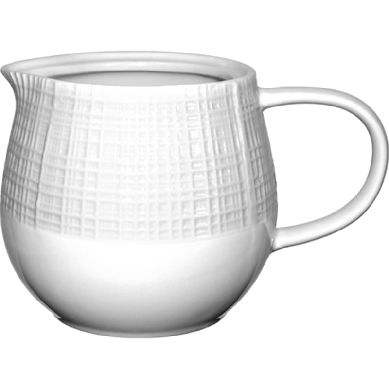 International Tableware DR-100 Dresden™ Porcelain BW Creamer (10oz)
