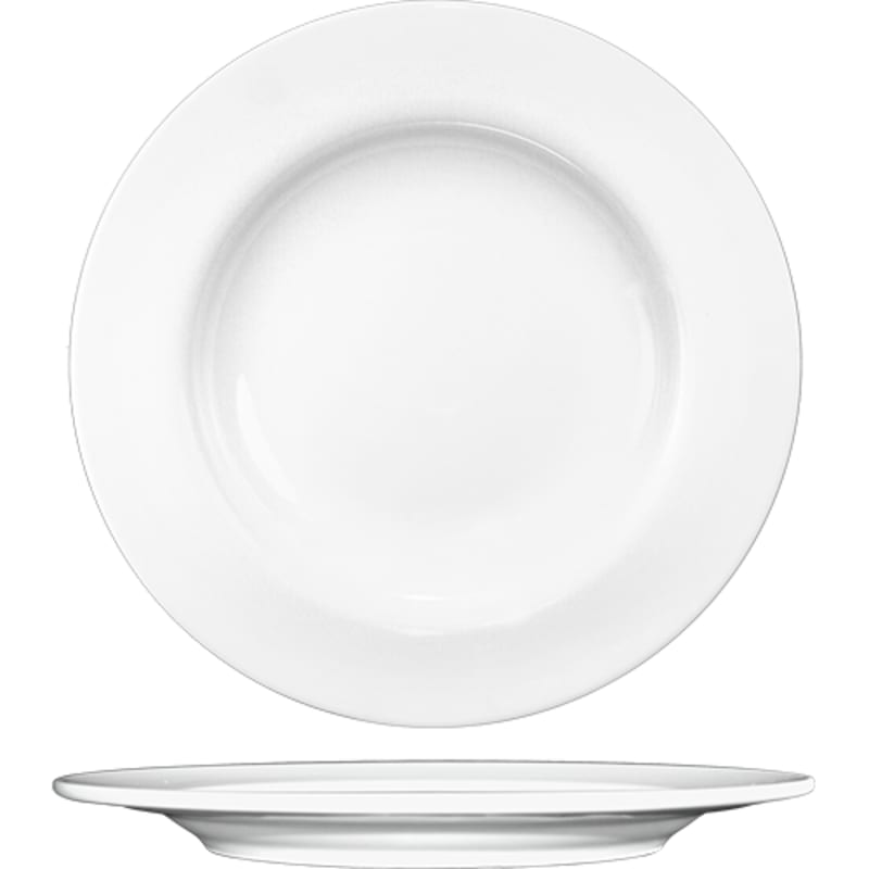 International Tableware BL-6 Bristol™ Porcelain BW Plate 6-1/4"