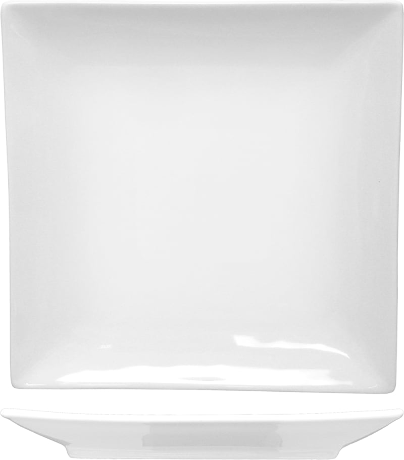 International Tableware PA-6 Paragon™ Porcelain BW Coupe Plate 5-3/4"