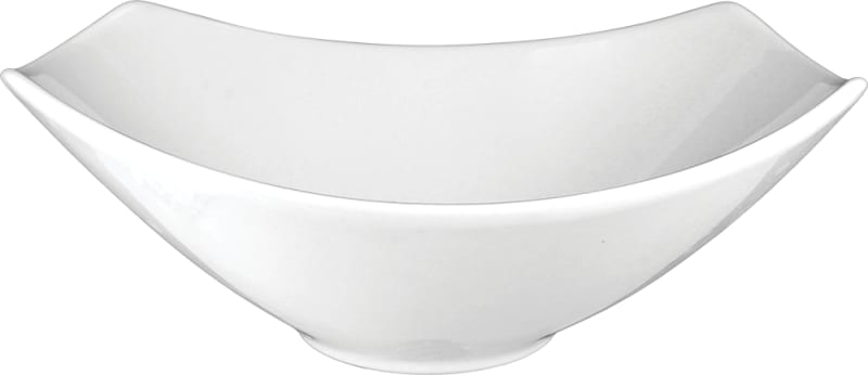 International Tableware QP-40 Quad™ Porcelain EW Square Bowl (42oz)
