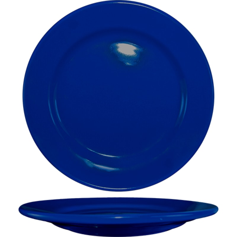 International Tableware CA-6-CB Cancun™ Stoneware Cobalt Blue WR Plate 6-5/8"