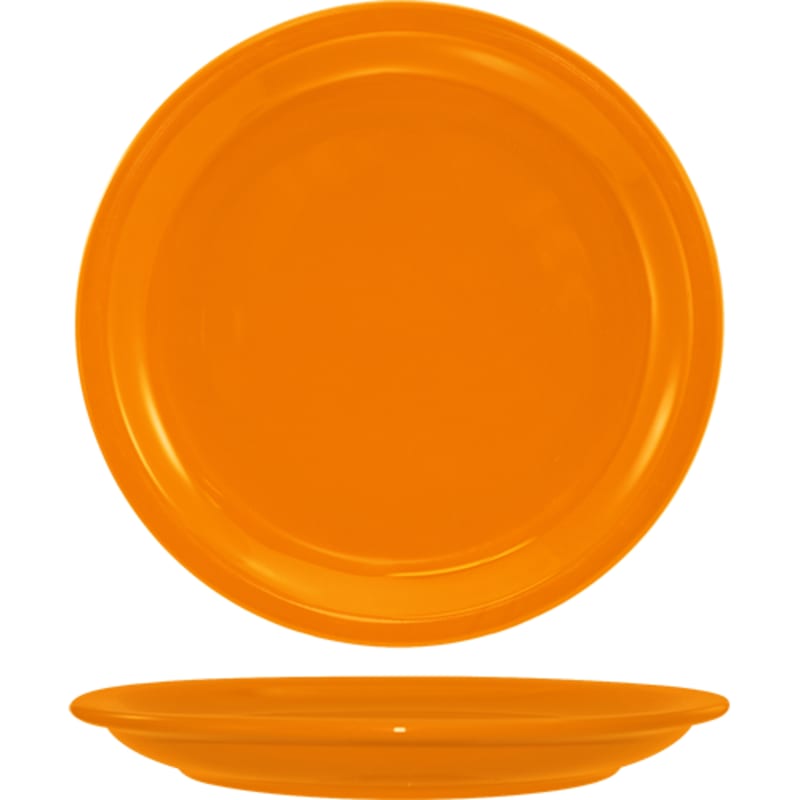International Tableware CAN-6-O Cancun™ Stoneware Orange NR Plate 6-1/2"