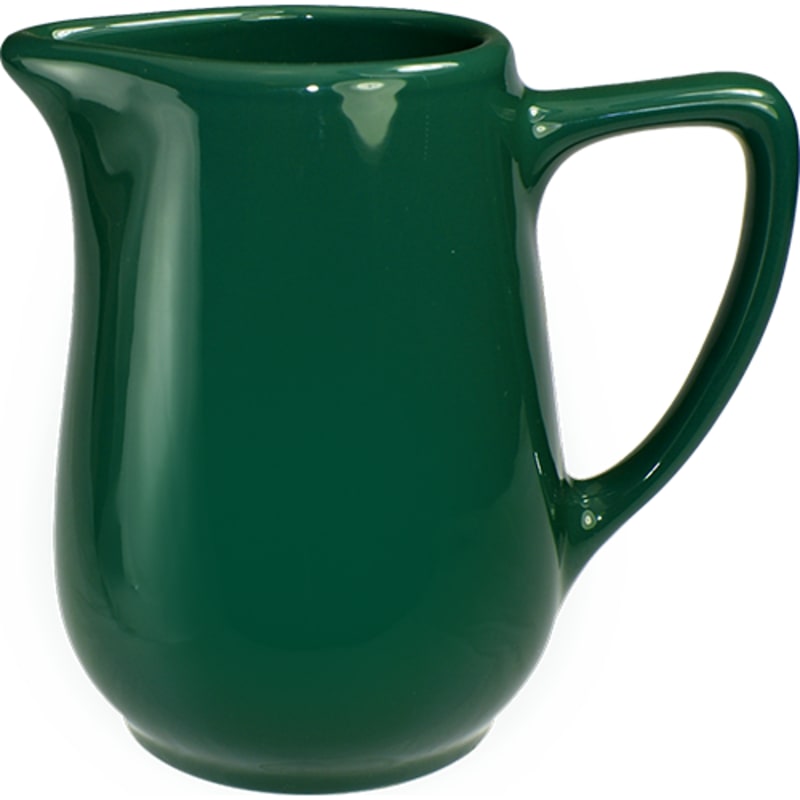 International Tableware CA-60-G Cancun™ Stoneware Green Creamer (13oz)