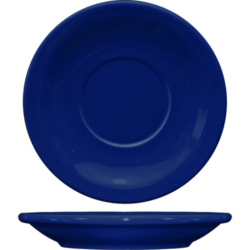 International Tableware CAN-2-CB Cancun™ Stoneware Cobalt Blue NR Saucer 5-1/2"