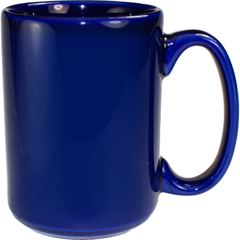 International Tableware 81015-04 Cancun™ Stoneware Cobalt Blue El Grande Mug (13oz)