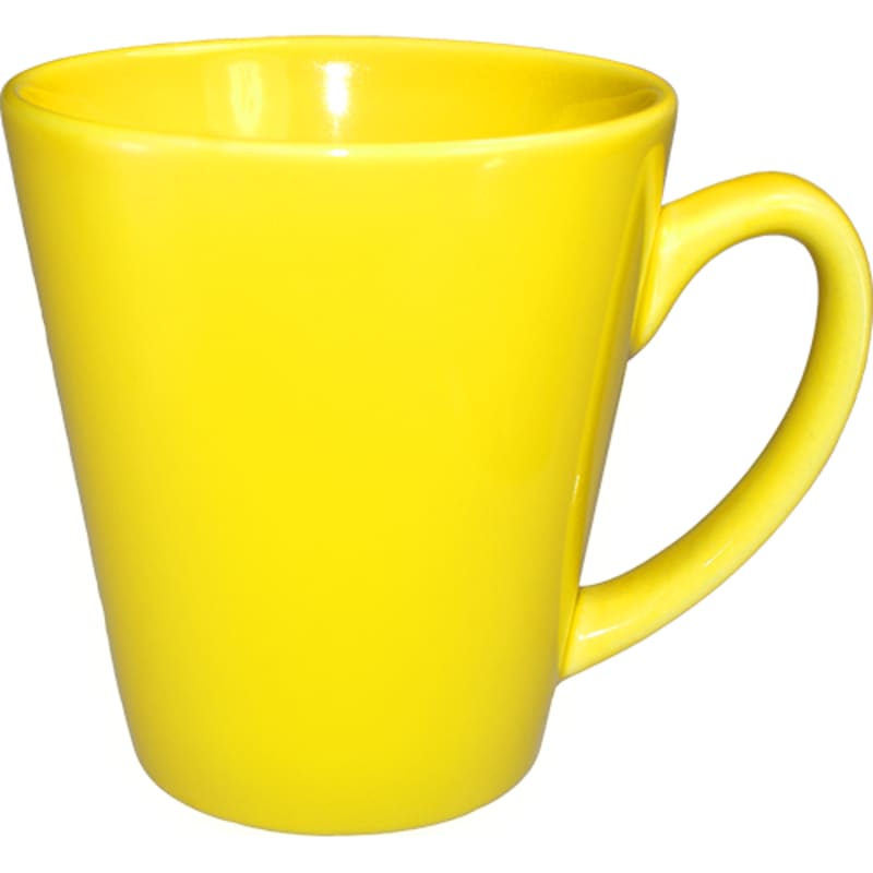 International Tableware 839-242 Cancun™ Stoneware Yellow Funnel Cup (12oz)