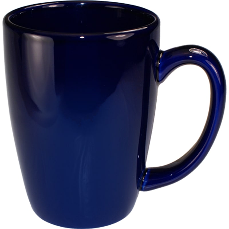 International Tableware 8286-04 Cancun™ Stoneware Cobalt Blue Endeavor Cup (14oz)