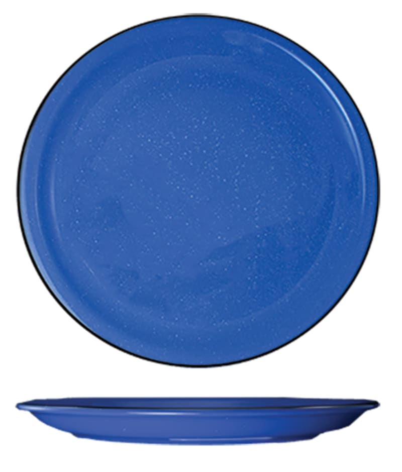 International Tableware CFN-7 Campfire™ Stoneware Blue w/White Speckles NR Plate 7-1/4"