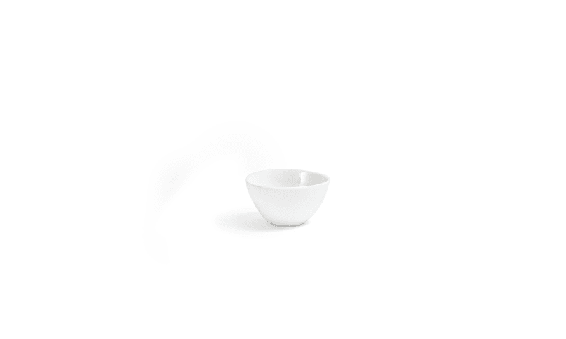 Front of the House DBO141WHP23 7 oz Round Kiln® Bowl, White, 12/Case