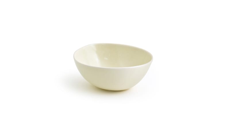 Front of the House DBO143BEP23 6" Round Kiln® Bowl, 21 oz, Vanilla Bean, 12/Case