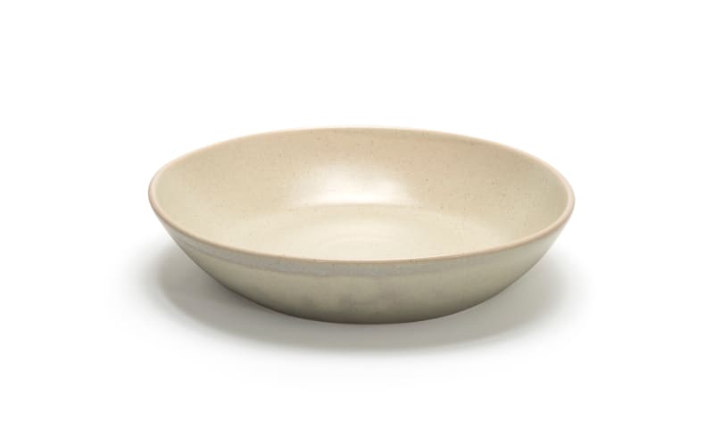 Front of the House DBO157MUP22 9.75" Round Kiln® Bowl, 48 oz, Mushroom, 6/Case