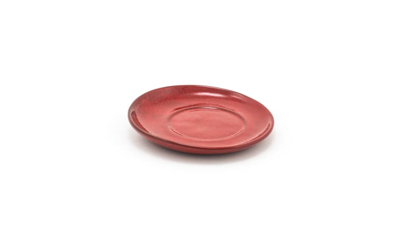 Front of the House DCS047RDP23 6" Round Kiln® Saucer, Chili, 12/Case