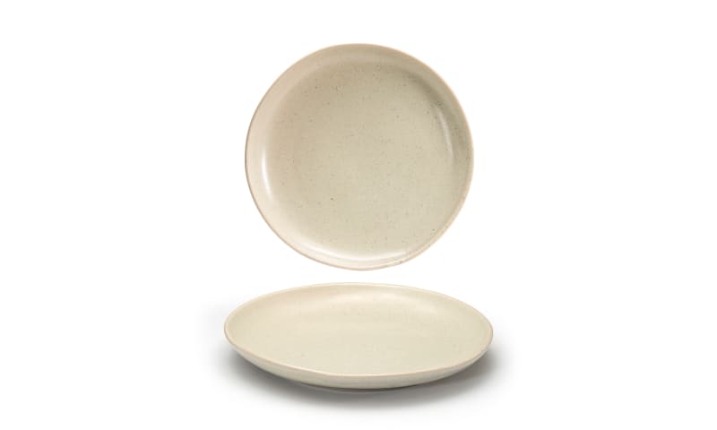 Front of the House DDP061MUP22 10" Round Kiln® Plate, Mushroom, 6/Case