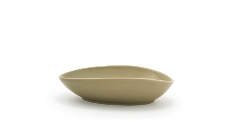 Front of the House DBO146GRP21 10" Oval Tides® Bowl, 30 oz, Sea Grass, 4/Case