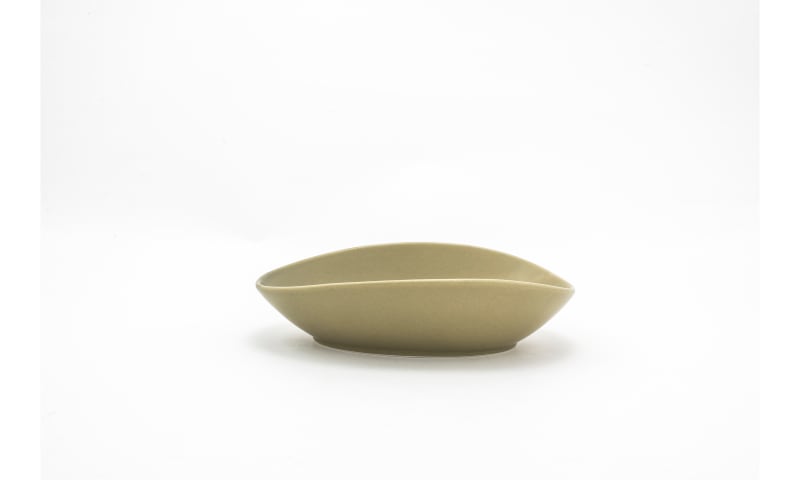 Front of the House DBO147GRP21 8" Oval Tides® Bowl, 15 oz, Sea Grass, 4/Case