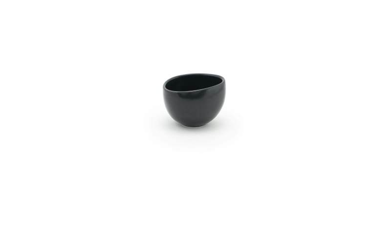 Front of the House DBO149BKP23 8 oz Round Tides® Tall Bowl/Cup, Mussel, 12/Case
