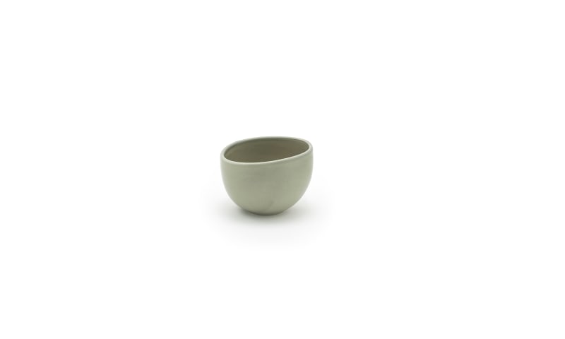 Front of the House DBO149GYP23 8 oz Round Tides® Tall Bowl/Cup, Pumice, 12/Case