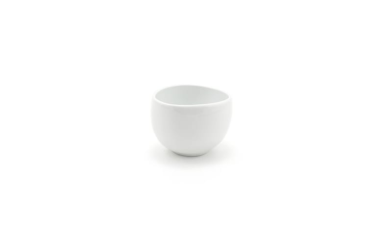 Front of the House DBO149WHP23 8 oz Round Tides® Tall Bowl/Cup, White, 12/Case