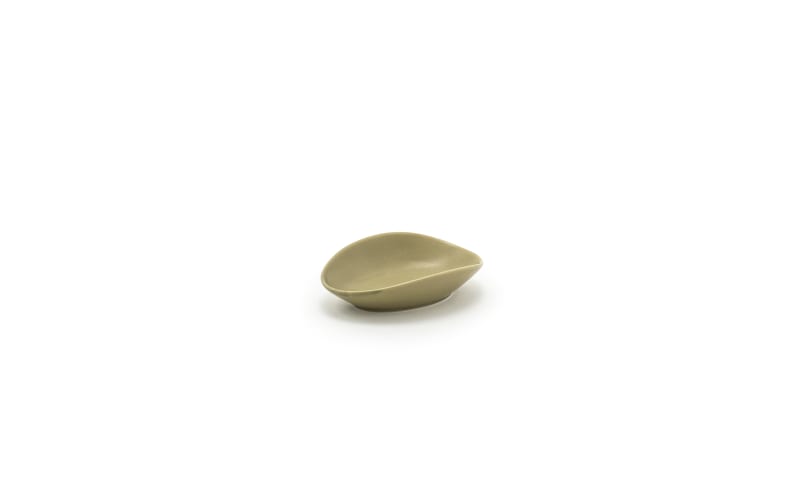 Front of the House DSD061GRP23 3 oz Oval Tides® Ramekin, Sea Grass, 12/Case