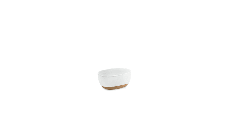 Front of the House TSH010WHP22 4" x 3" Artefact® Holder, White, 6/Case