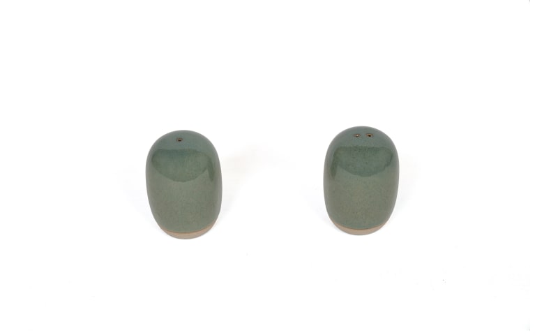 Front of the House TSP105GRP22 Artefact® Salt & Pepper Set, 3oz, Moss, 6/Case