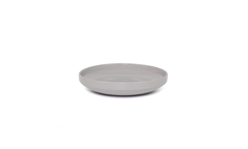 Front of the House DBO184GYP21 8.75" Round Bevel™ Bowl, 38 oz, Stone, 4/Case