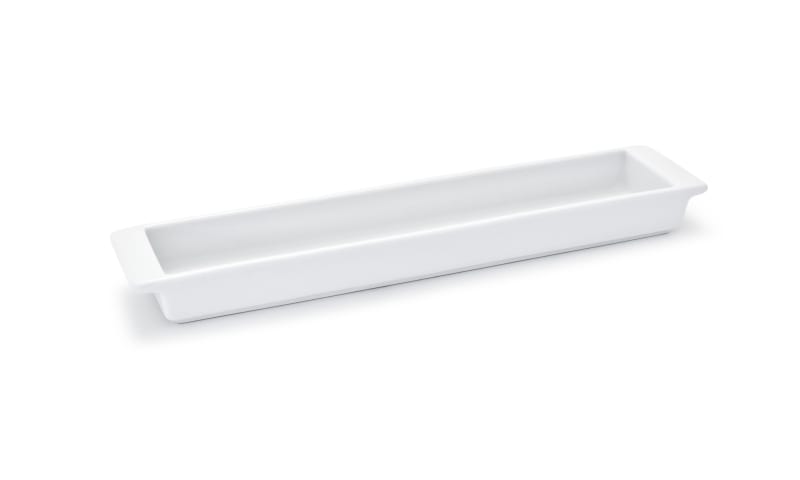 Front of the House SPT011WHP23 9.5" x 2.25" Canvas® Server, 12/Case