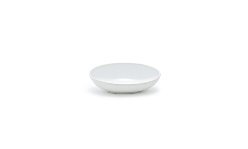 Front of the House DBO128WHP23 7" Oval Ellipse™ Slanted Bowl, 9 oz, 12/Case
