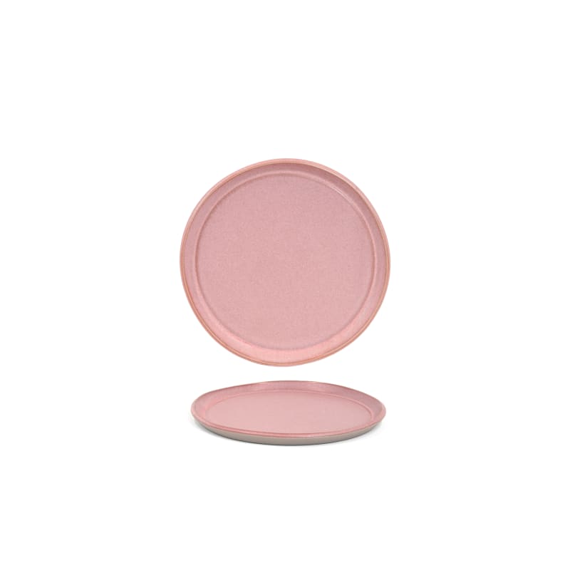 Front of the House DAP093PIP23 7.5" Round Mezze™ Plate, Guava, 12/Case