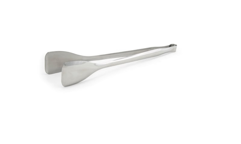 FOH BUT025MSS22 15" Mirrored Stainless Tongs - Silver