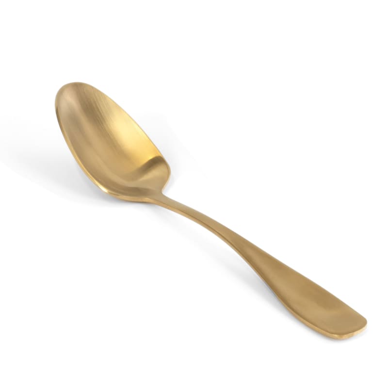 FOH FDS004GOS23 7.25" Cameron Dinner Spoon - Matte Brass