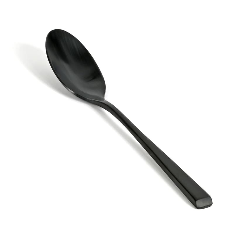 FOH FDS006BKS23 8" Parker Dinner Spoon - Matte Black