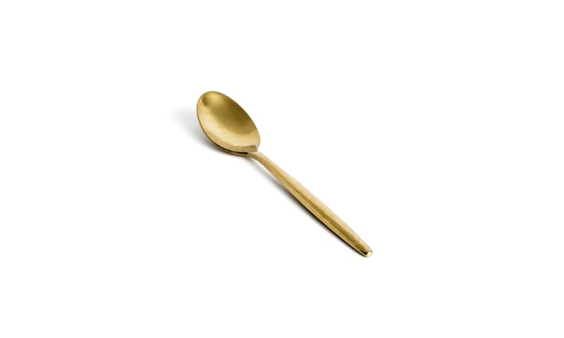FOH FDS010GOS23 7.5" Owen Dinner Spoon - Matte Brass