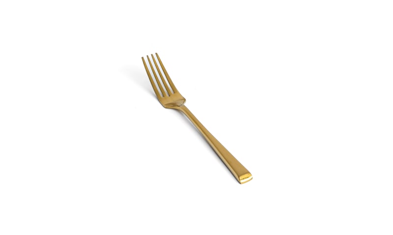 FOH FSF006GOS23 7" Parker Salad Fork - Matte Brass
